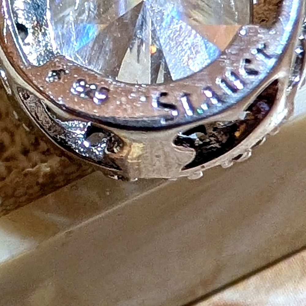 Staur 9.58cttw Earth Grown Lab Diamond Pendant - Picture 4 of 8